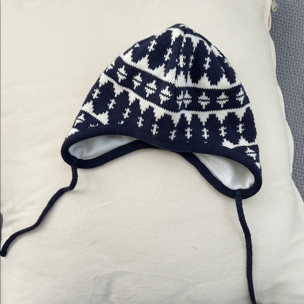 Hanna Andersson baby Nordic pilot cap